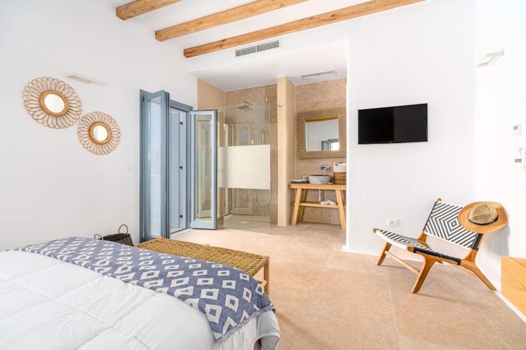 Il Vento Premium Mykonos Apartment Mykonos Town Luaran gambar