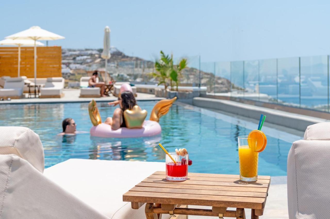 Il Vento Premium Mykonos Apartment Mykonos Town Luaran gambar