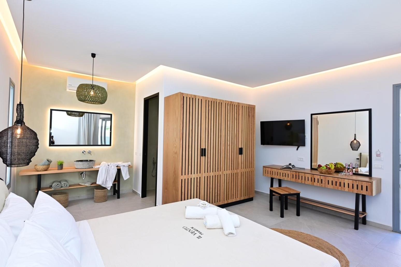 Il Vento Premium Mykonos Apartment Mykonos Town Luaran gambar