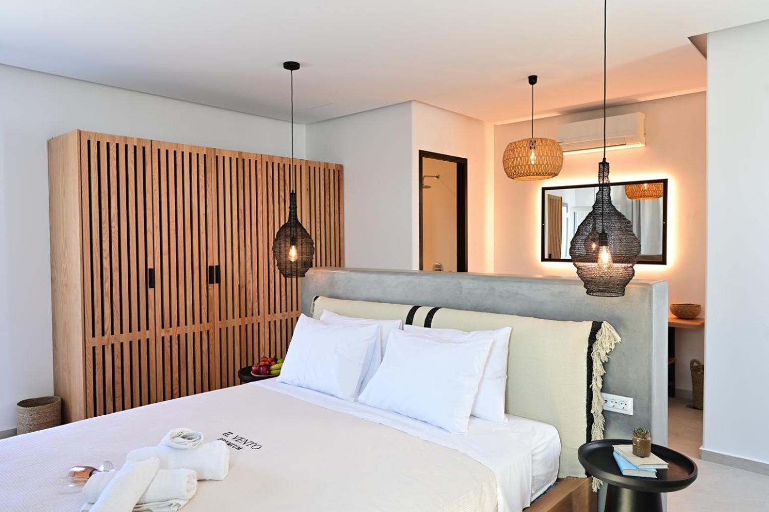Il Vento Premium Mykonos Apartment Mykonos Town Luaran gambar