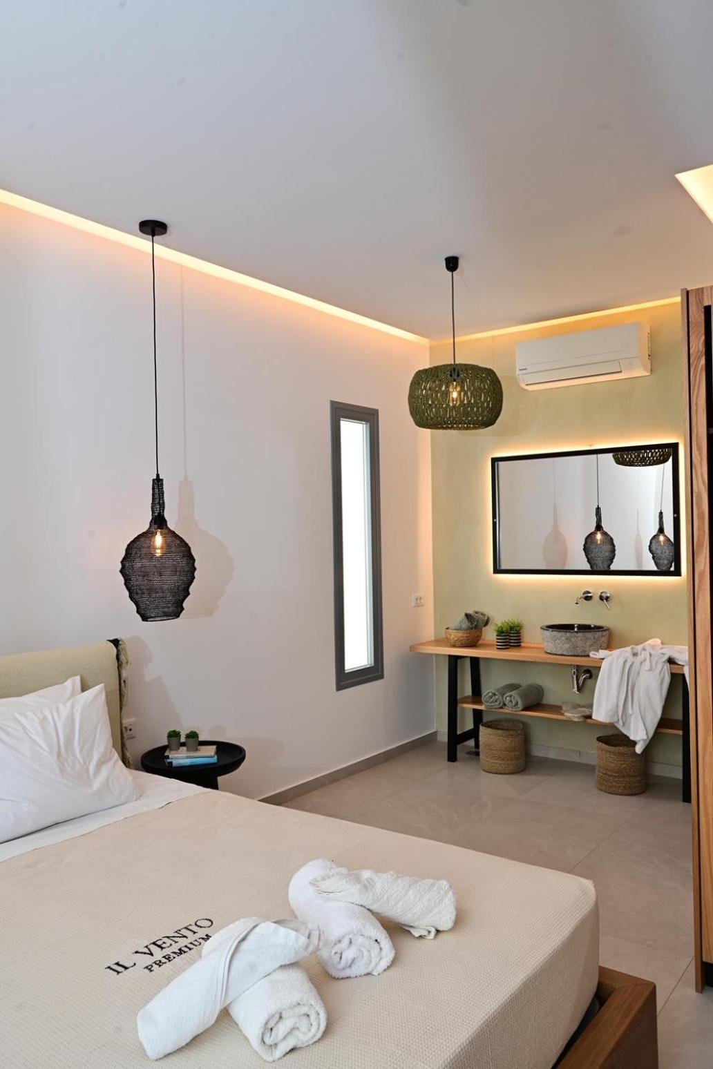 Il Vento Premium Mykonos Apartment Mykonos Town Luaran gambar